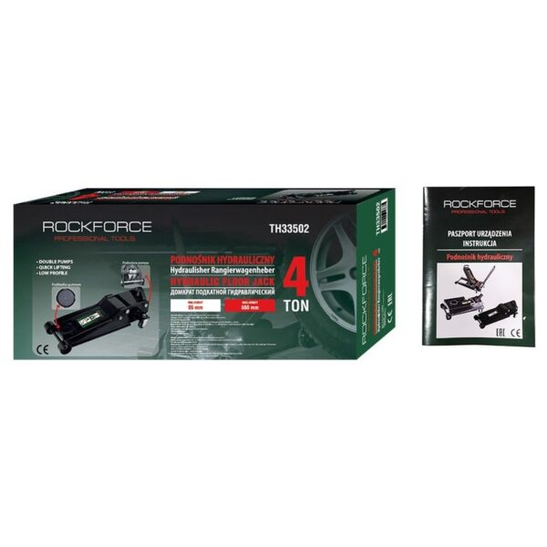 КРИК ТИП КРОКОДИЛ 4 ТОНА 95 – 560 ММ ROCKFORCE