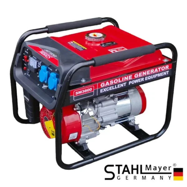 МОНОФАЗЕН ЧЕТИРИТАКТОВ ГЕНЕРАТОР ЗА ТОК 3,8KW – АГРЕГАТ STAHLMAYER
