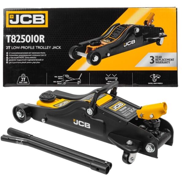 НИСКОПРОФИЛЕН КРИК КРОКОДИЛ 2 ТОНА С ВЪРТЯЩА ДРЪЖКА 360° – 89 – 359 ММ JCB