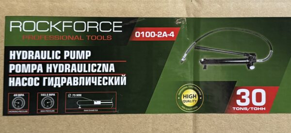 РЪЧНА ХИДРАВЛИЧНА ПОМПА 30 ТОНА ROCKFORCE