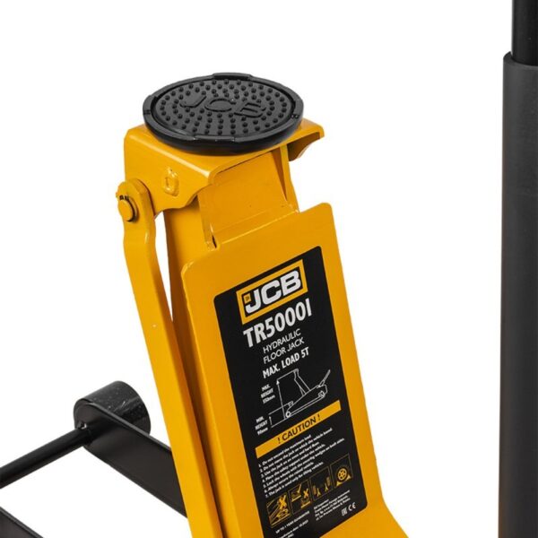 НИСКОПРОФИЛЕН КРИК КРОКОДИЛ 5 ТОНА С ДВЕ ПОМПИ И ПЕДАЛ 90 – 550 ММ JCB