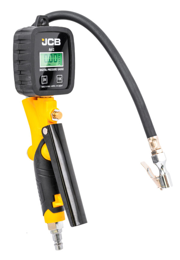 ПИСТОЛЕТ ЗА ПОМПАНЕ НА ГУМИ С ДИГИТАЛЕН МАНОМЕТЪР LCD ДИСПЛЕЙ 0-14BAR JCB