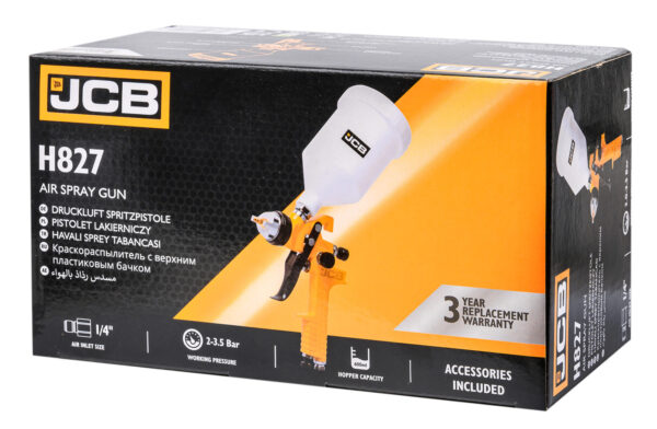 ПИСТОЛЕТ ЗА БОЯДИСВАНЕ С ГОРНО КАЗАНЧЕ JCB 1.4ММ