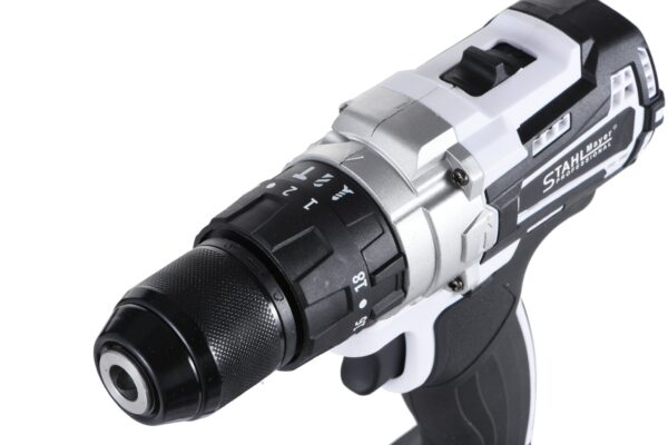 КОМПЛЕКТ ОТ АКУМУЛАТОРЕН ЪГЛОШЛАЙФ И ВИНТОВЕРТ 36V 8AH STAHLMAYER PRO