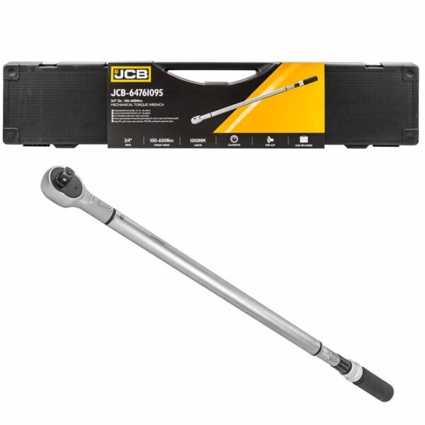 ДИНАМОМЕТРИЧЕН КЛЮЧ С БЪРЗА ФИКСАЦИЯ 3/4″  100-600 NМ JCB