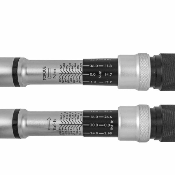 ДИНАМОМЕТРИЧЕН КЛЮЧ С БЪРЗА ФИКСАЦИЯ 3/4″  200-800 Nm JCB