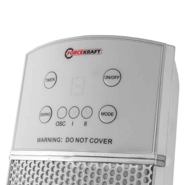 ВЕНТИЛАТОРНА ПЕЧКА С КЕРАМИЧЕН НАГРЕВАТЕЛ И ДИСТАНЦИОННО 2200W FORCEKRAFT