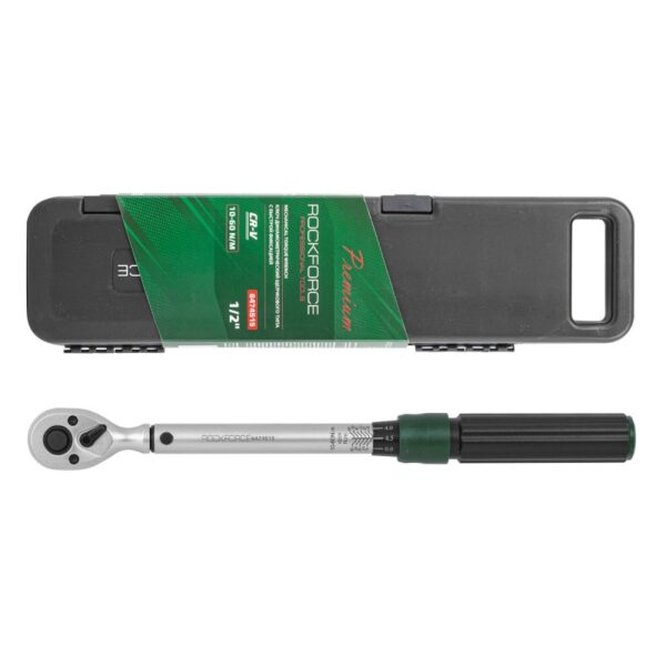 ДИНАМОМЕТРИЧЕН КЛЮЧ  С БЪРЗА ФИКСАЦИЯ 1/2″ ,10-60 NМ ROCKFORCE