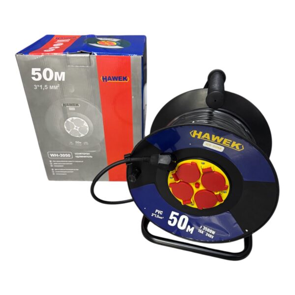 УДЪЛЖИТЕЛ НА МАКАРА С КАБЕЛ 50М HAWEK