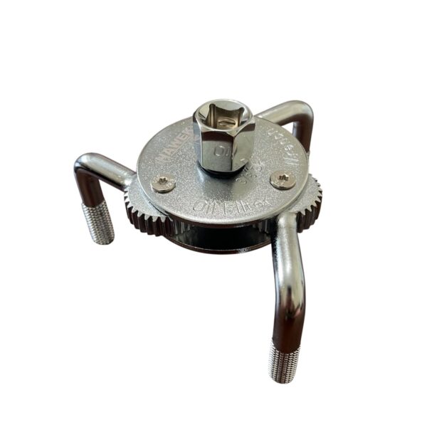 КЛЮЧ ЗА МАСЛЕН ФИЛТЪР ТИП ПАЯК 65 – 110 ММ СЪС ЗАХВАТ 1/2″ И 3/8“ HAWEK