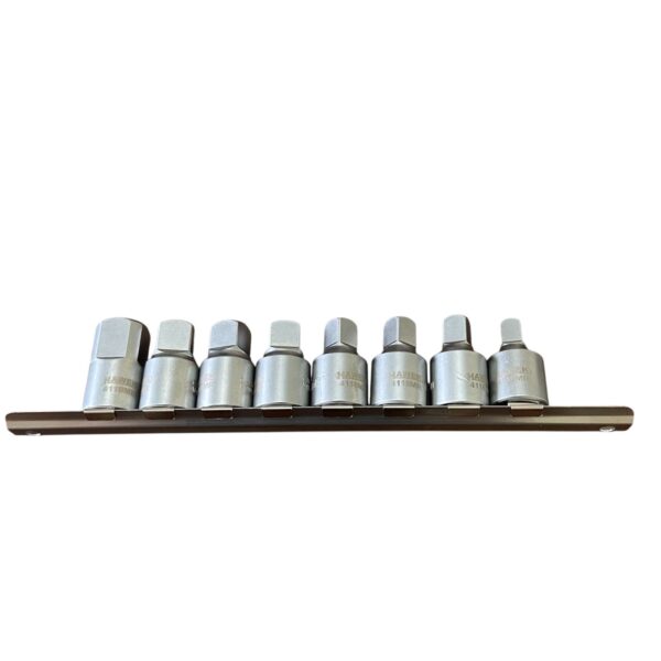 КОМПЛЕКТ КЛЮЧОВЕ ПРОБКИ КАРТЕР 1/2″ 8 – 19 ММ 8 ЧАСТИ HAWEK