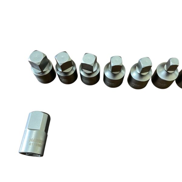 КОМПЛЕКТ КЛЮЧОВЕ ПРОБКИ КАРТЕР 1/2″ 8 – 19 ММ 8 ЧАСТИ HAWEK